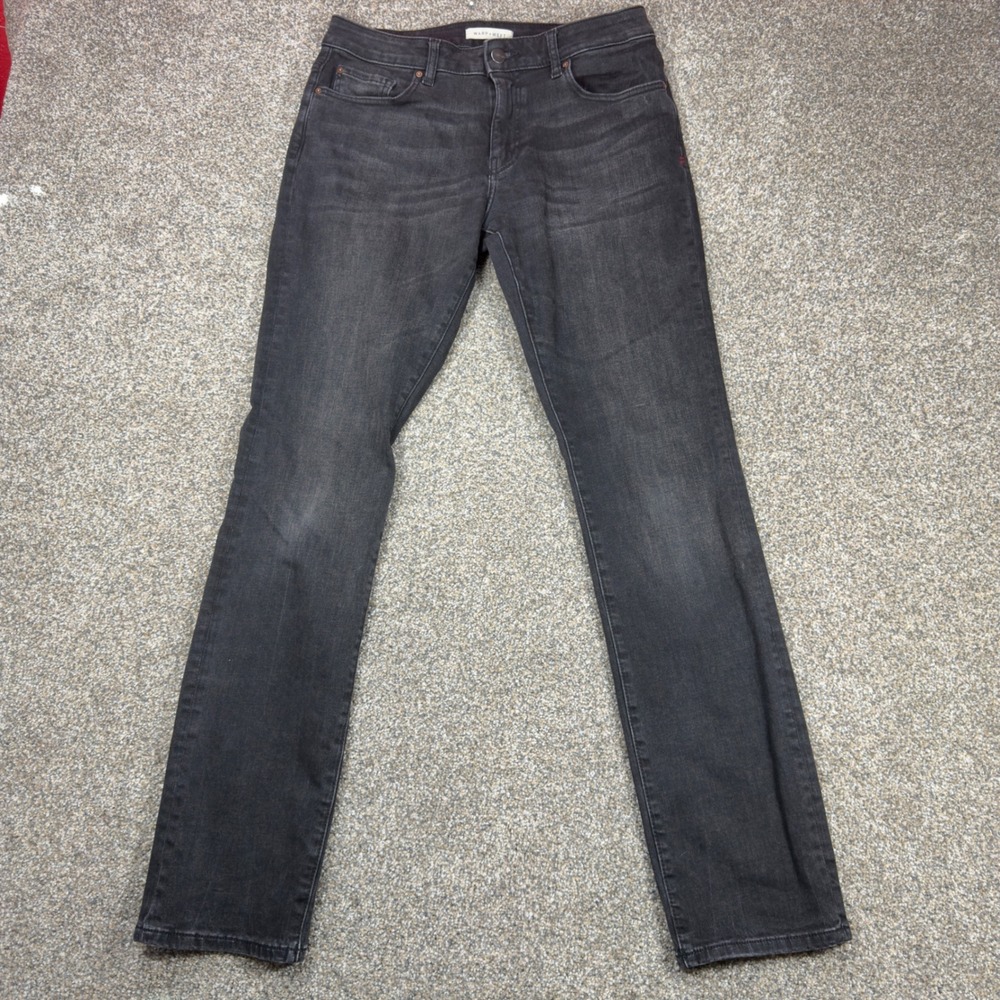 Warp + Weft Amsterdam Slim Mens Jeans 32 Black AMS Denim Pants Urban Style